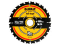 DeWalt ELITE™ Series Framing Circular Saw Blade 190 x 30mm x 24T