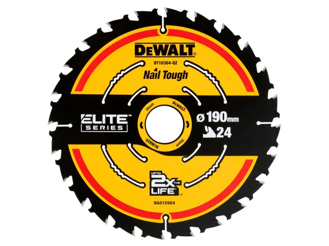 DeWalt ELITE™ Series Framing Circular Saw Blade 190 x 30mm x 24T