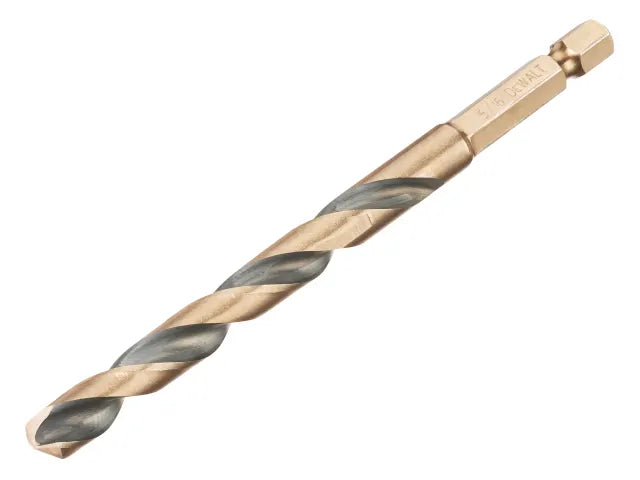 DeWalt BLACK&GOLD Hex HSS-G Drill Bit 8.0mm