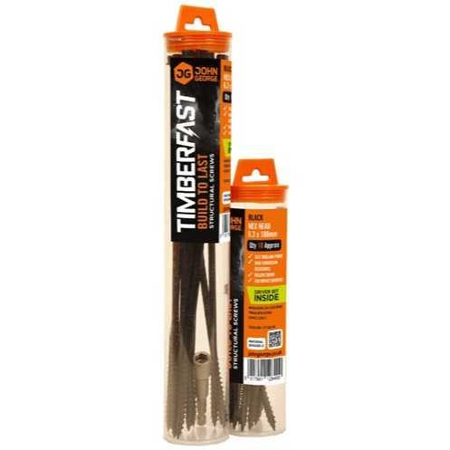 Screws Timberfast Tube - 10 pack