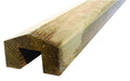Timber Trench Capping 75x50mm