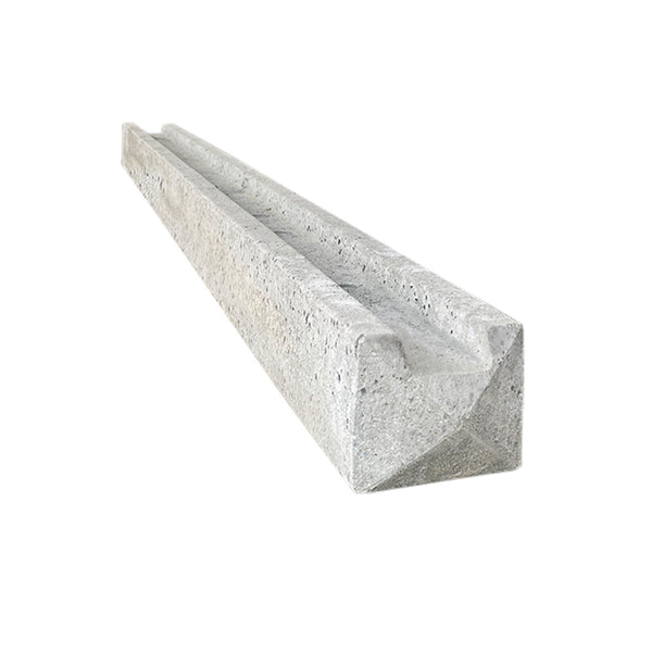 Conc Post Slotted End Post