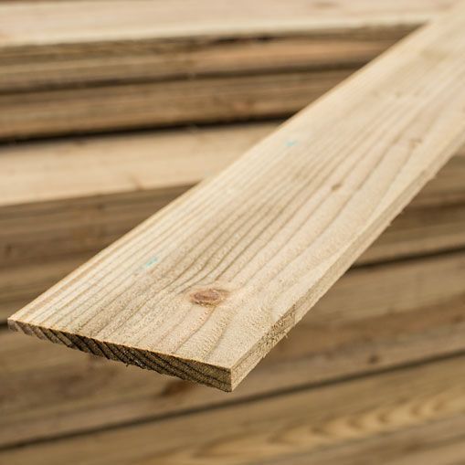 Timber Feather Edge Boards 100mm