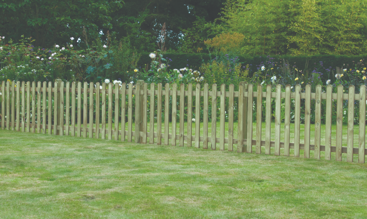 Square Top Palisade Panels