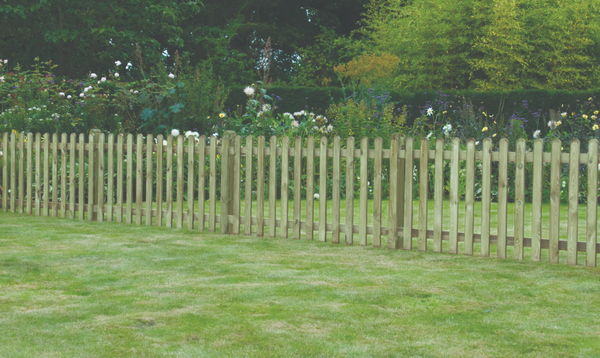 Square Top Palisade Panels
