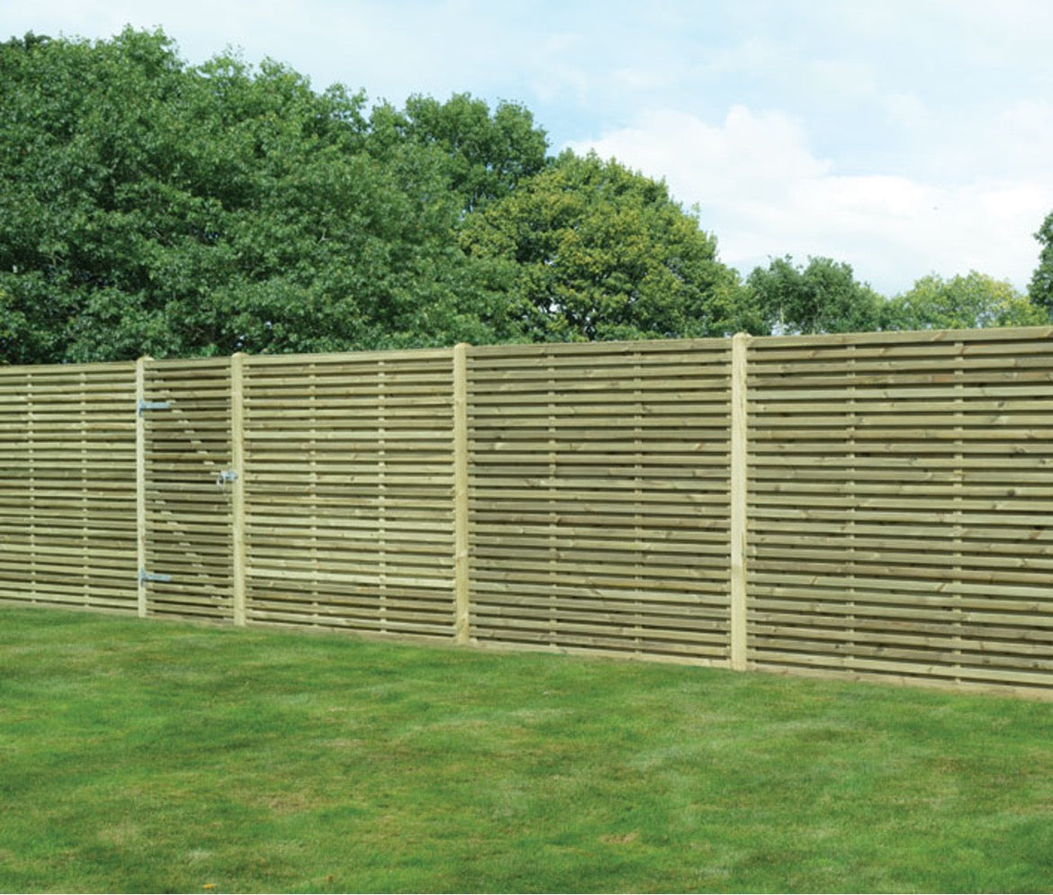 Superior Double Slatted Panel