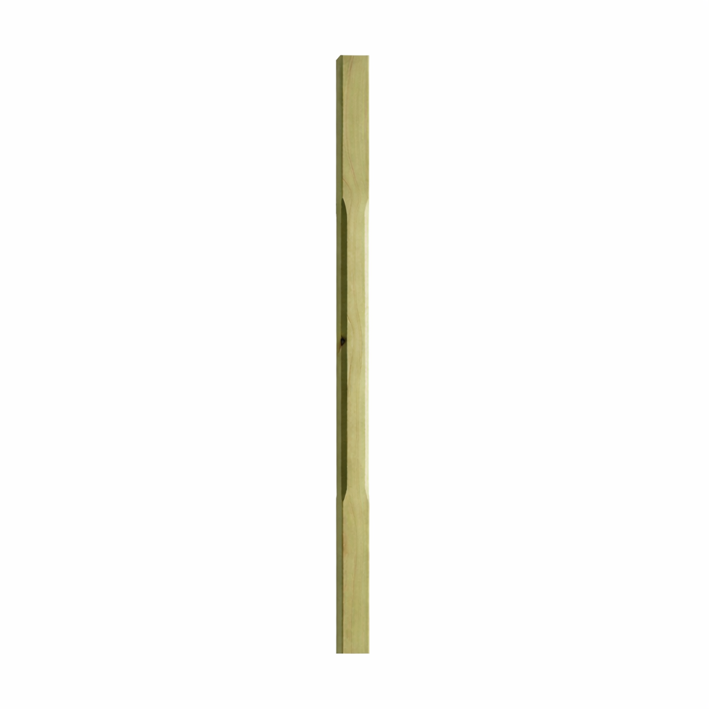 Timber Spindles Stop Chamfered